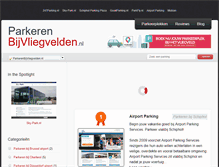 Tablet Screenshot of parkerenbijvliegvelden.nl